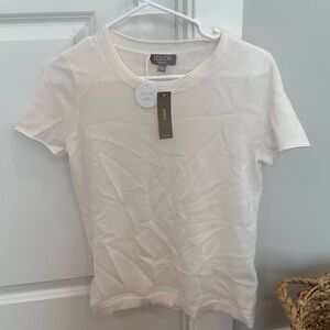 J. Crew Soft Cashmere Sweater in Ivory